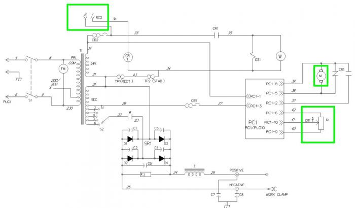 Hobart Beta-Mig 1800 Schematic